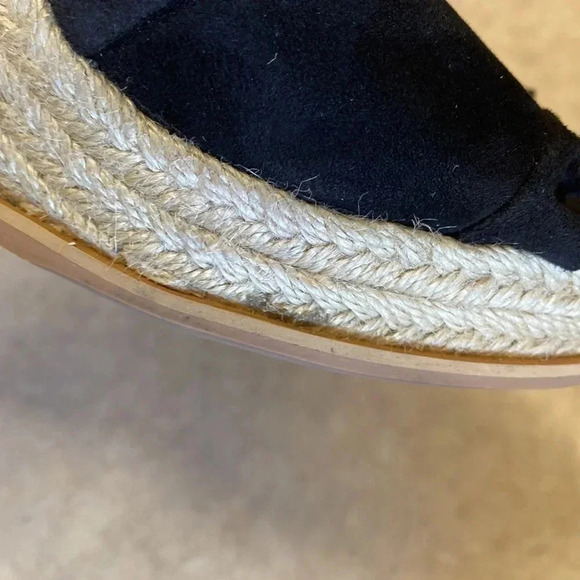 Sam Edelman Black Wedge Sandals - Picture 12 of 13